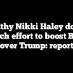 Wealthy Nikki Haley donors launch effort to boost Biden over Trump: report