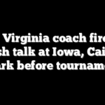 West Virginia coach fires off trash talk at Iowa, Caitlin Clark before tournament