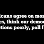 Americans agree on most core values, think our democracy functions poorly, poll finds
