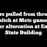 Boxers pulled from throwing first pitch at Mets game after earlier altercation at Empire State Building