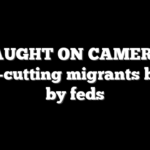 CAUGHT ON CAMERA: Fence-cutting migrants busted by feds