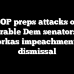 GOP preps attacks on vulnerable Dem senators over Mayorkas impeachment trial dismissal