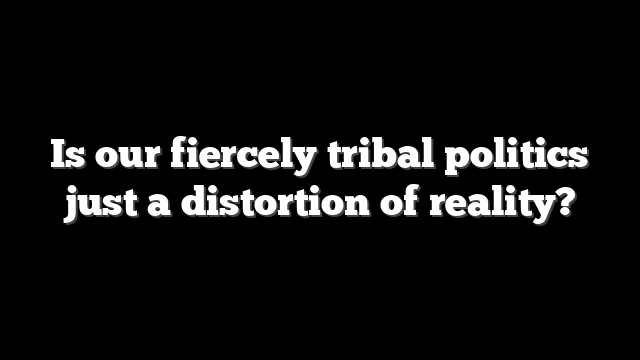 Is our fiercely tribal politics just a distortion of reality?