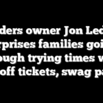 Islanders owner Jon Ledecky surprises families going through trying times with playoff tickets, swag packs