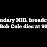 Legendary NHL broadcaster Bob Cole dies at 90