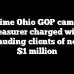 Longtime Ohio GOP campaign treasurer charged with defrauding clients of nearly $1 million