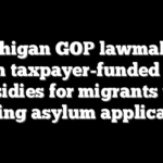 Michigan GOP lawmakers slam taxpayer-funded rent subsidies for migrants with pending asylum applications