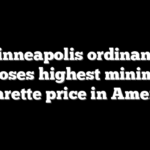 Minneapolis ordinance imposes highest minimum cigarette price in America