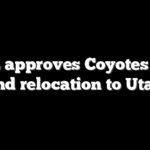 NHL approves Coyotes sale and relocation to Utah