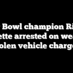 Super Bowl champion Ricardo Lockette arrested on weapon, stolen vehicle charges
