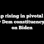 Trump rising in pivotal state as key Dem constituency sours on Biden