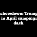 2024 showdown: Trump tops Biden in April campaign cash dash