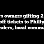 76ers owners gifting 2,000 playoff tickets to Philly first responders, local communities
