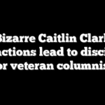 Bizarre Caitlin Clark interactions lead to discipline for veteran columnist