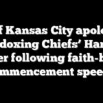 City of Kansas City apologizes after doxing Chiefs’ Harrison Butker following faith-based commencement speech