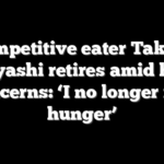 Competitive eater Takeru Kobayashi retires amid health concerns: ‘I no longer feel hunger’