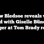 Drew Bledsoe reveals wife helped with Giselle Bündchen zinger at Tom Brady roast