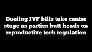 Dueling IVF bills take center stage as parties butt heads on reproductive tech regulation