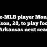Ex-MLB player Monte Harrison, 28, to play football at Arkansas next season