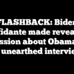 FLASHBACK: Biden confidante made revealing admission about Obama DOJ in unearthed interview