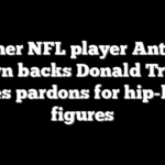 Former NFL player Antonio Brown backs Donald Trump, cites pardons for hip-hop figures