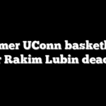 Former UConn basketball player Rakim Lubin dead at 28