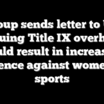 Group sends letter to UN arguing Title IX overhaul could result in increased violence against women in sports