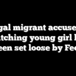 Illegal migrant accused of snatching young girl had been set loose by Feds