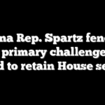 Indiana Rep. Spartz fends off GOP primary challengers in bid to retain House seat