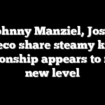 Johnny Manziel, Josie Canseco share steamy kiss as relationship appears to reach new level