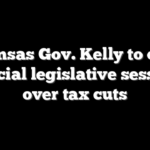 Kansas Gov. Kelly to call special legislative session over tax cuts