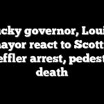 Kentucky governor, Louisville mayor react to Scottie Scheffler arrest, pedestrian death
