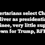 Libertarians select Chase Oliver as presidential nominee, very little support shown for Trump, RFK Jr