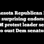 Minnesota Republican Party issues surprising endorsement of BLM protest leader seeking to oust Dem senator