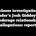 NBA closes investigation into Thunder’s Josh Giddey over underage relationship allegations: report