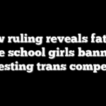 New ruling reveals fate of middle school girls banned for protesting trans competitor