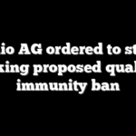 Ohio AG ordered to stop blocking proposed qualified immunity ban