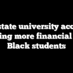 Red state university accused of giving more financial aid to Black students