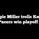 Reggie Miller trolls Knicks after Pacers win playoff series