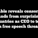 Rumble reveals censorship demands from surprising list of countries as CEO to testify on free speech threats