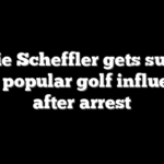 Scottie Scheffler gets support from popular golf influencer after arrest