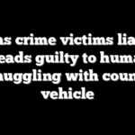 Texas crime victims liaison pleads guilty to human smuggling with county vehicle