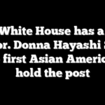 The White House has a new curator. Donna Hayashi Smith is the first Asian American to hold the post