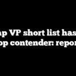 Trump VP short list has new top contender: report