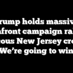 Trump holds massive beachfront campaign rally for raucous New Jersey crowd: ‘We’re going to win’