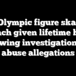 US Olympic figure skating coach given lifetime ban following investigation into abuse allegations