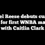 Angel Reese debuts custom shoes for first WNBA matchup with Caitlin Clark