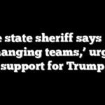 Blue state sheriff says he’s ‘changing teams,’ urges support for Trump