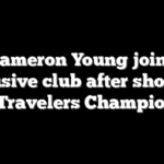 Cameron Young joins exclusive club after shooting 59 at Travelers Championship