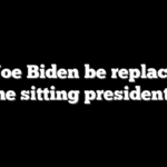Can Joe Biden be replaced as the sitting president?